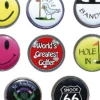 Novelty Flat Golf Ball Markers 2 Novelty Flat Golf Ball Markers -Golf Clubs Elegant Shop 2728498595