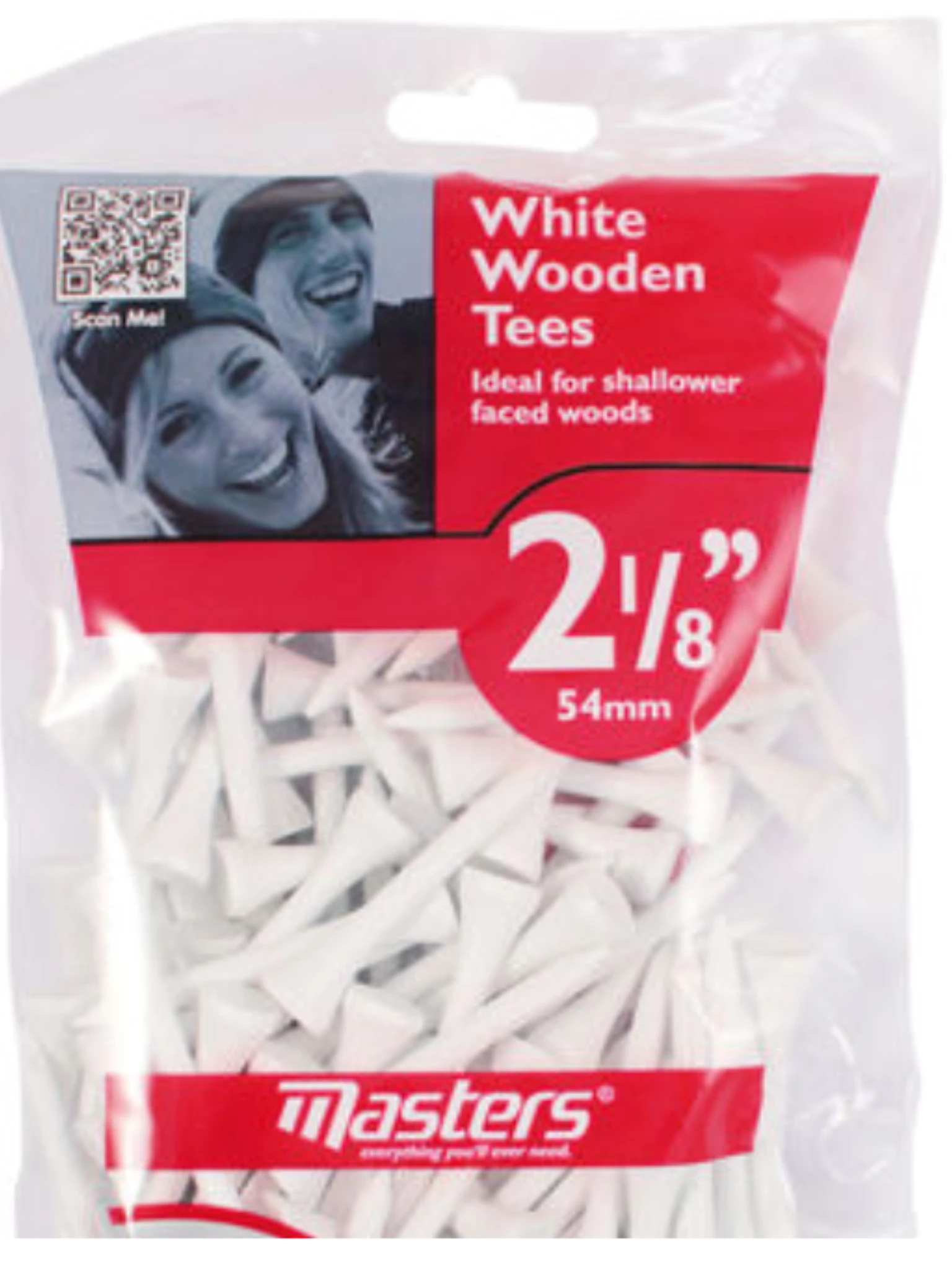 Bumpa Bag Wood Tees 2 1/8 White Bag 130 3 Bumpa Bag Wood Tees 2 1/8 White Bag 130