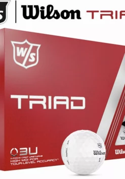 Wilson Triad Golf Balls ( Pearls)