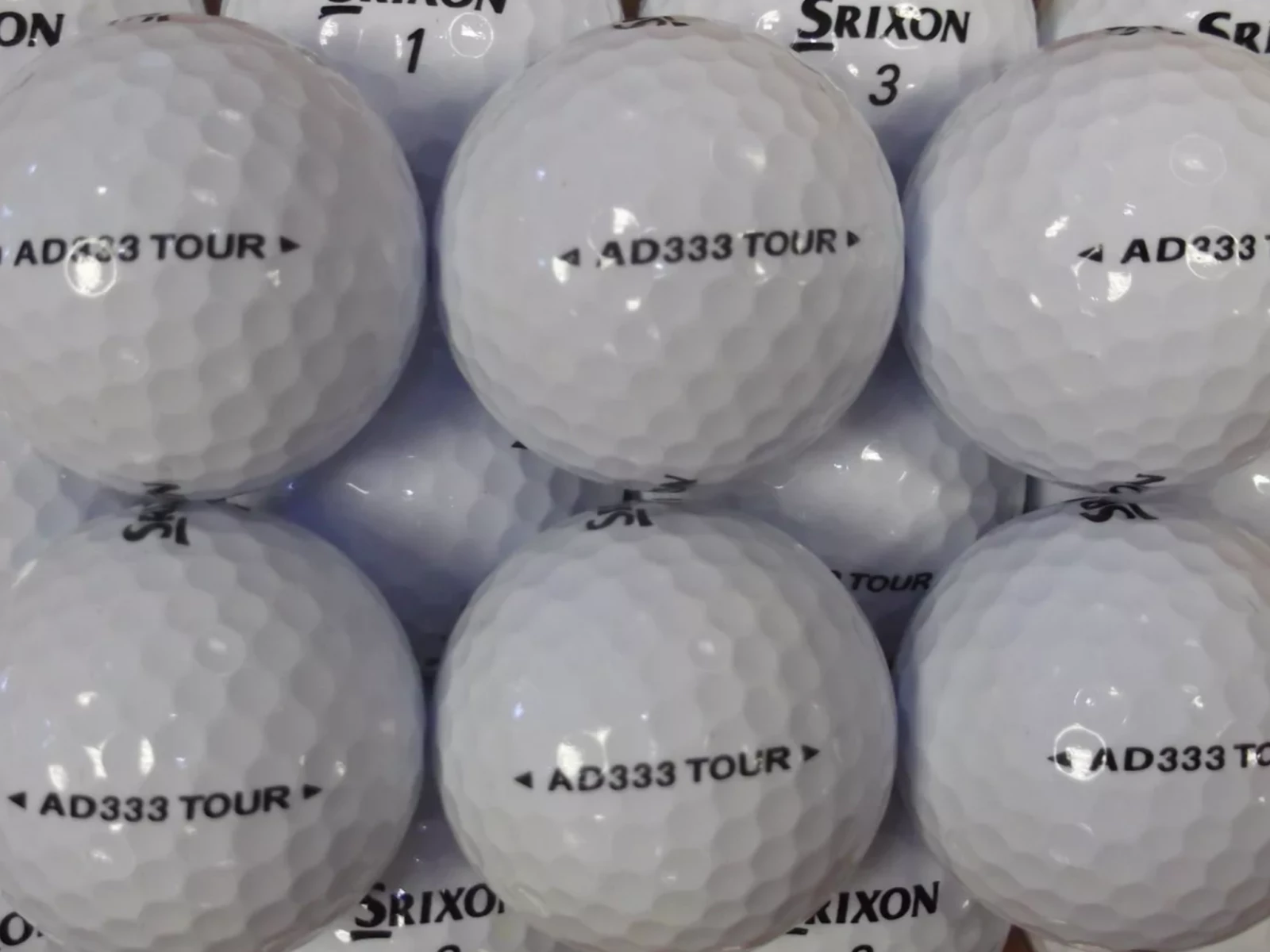Srixon Ad333 Tour Golf Balls (Pearls) 4 Srixon Ad333 Tour Golf Balls (Pearls) - Image 2