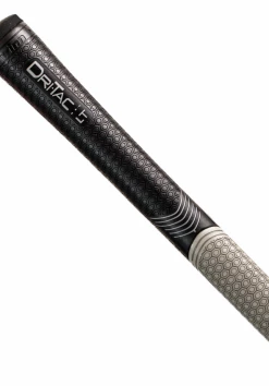 Winn Dri-Tac Less Taper +1/8 Inch Midsize Grip - Black / Grey