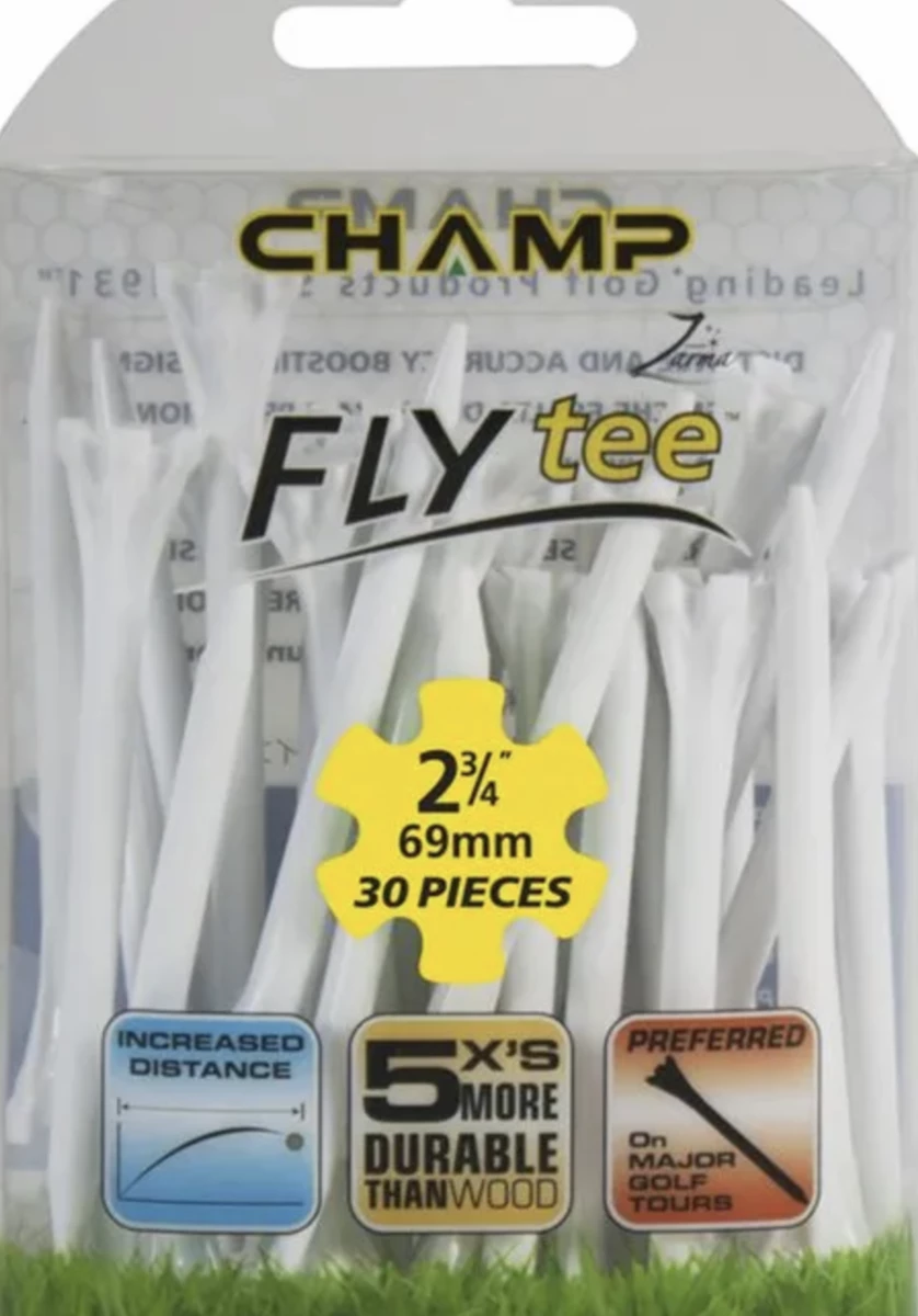 Champ Zarma White Fly Tee 83Mm 3 Champ Zarma White Fly Tee 83Mm