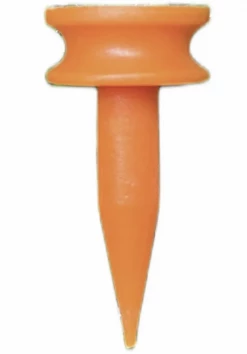 Longridge Plastic Castle Tees Orange 5Mm 1000 Pack