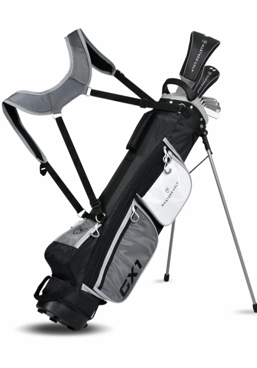 Masters Gx1 Graphite Half Set Stand Bag Black / Grey 3 Masters Gx1 Graphite Half Set Stand Bag Black / Grey