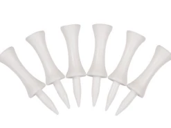 Longridge Plastic Castle Tees White 29Mm